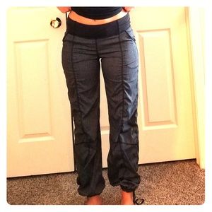 Lucy relaxed fit gray athletic pants